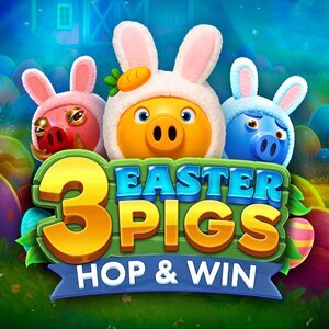3 Easter Pigs Hop & Win