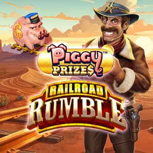 Piggy Prizes Railroad Rumble